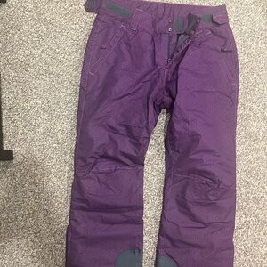 Purple Snow Pants